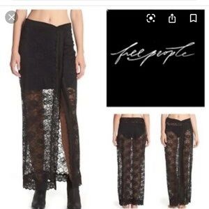 Free People Lace Skirt